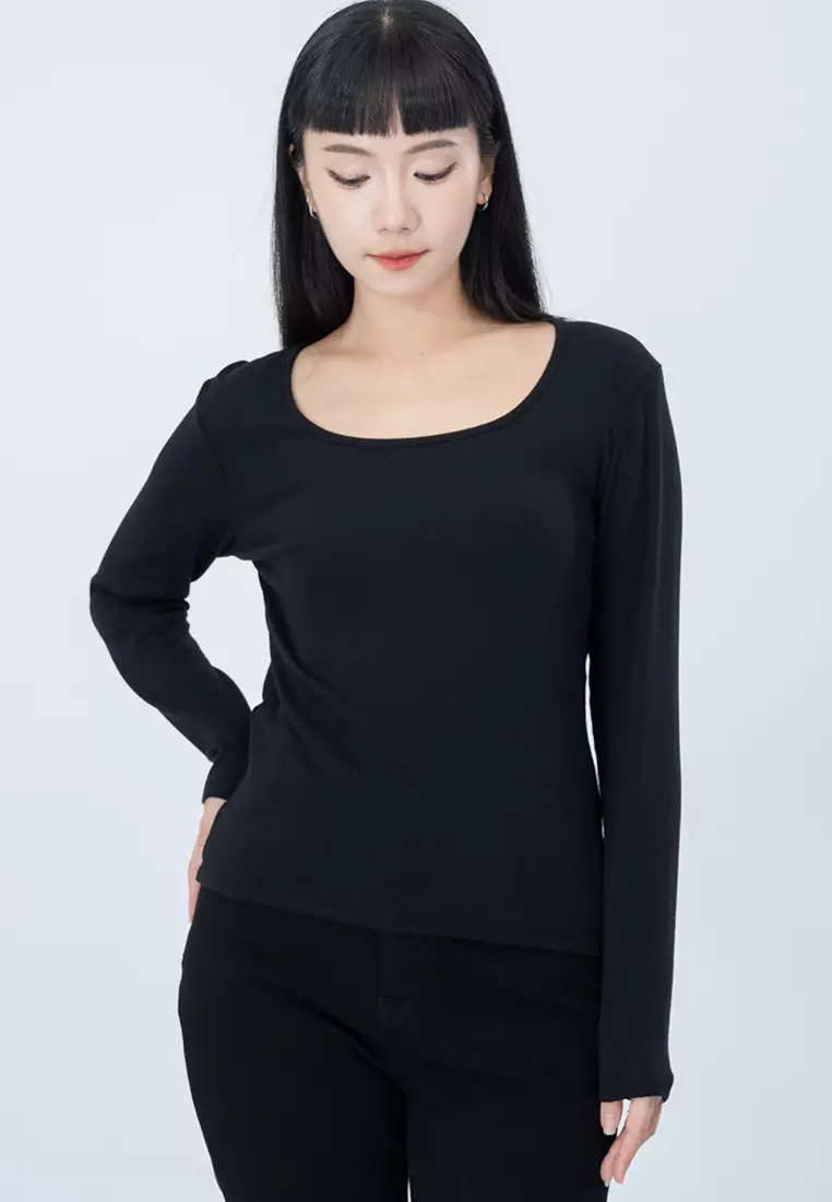 Cotton Long Sleeve Top