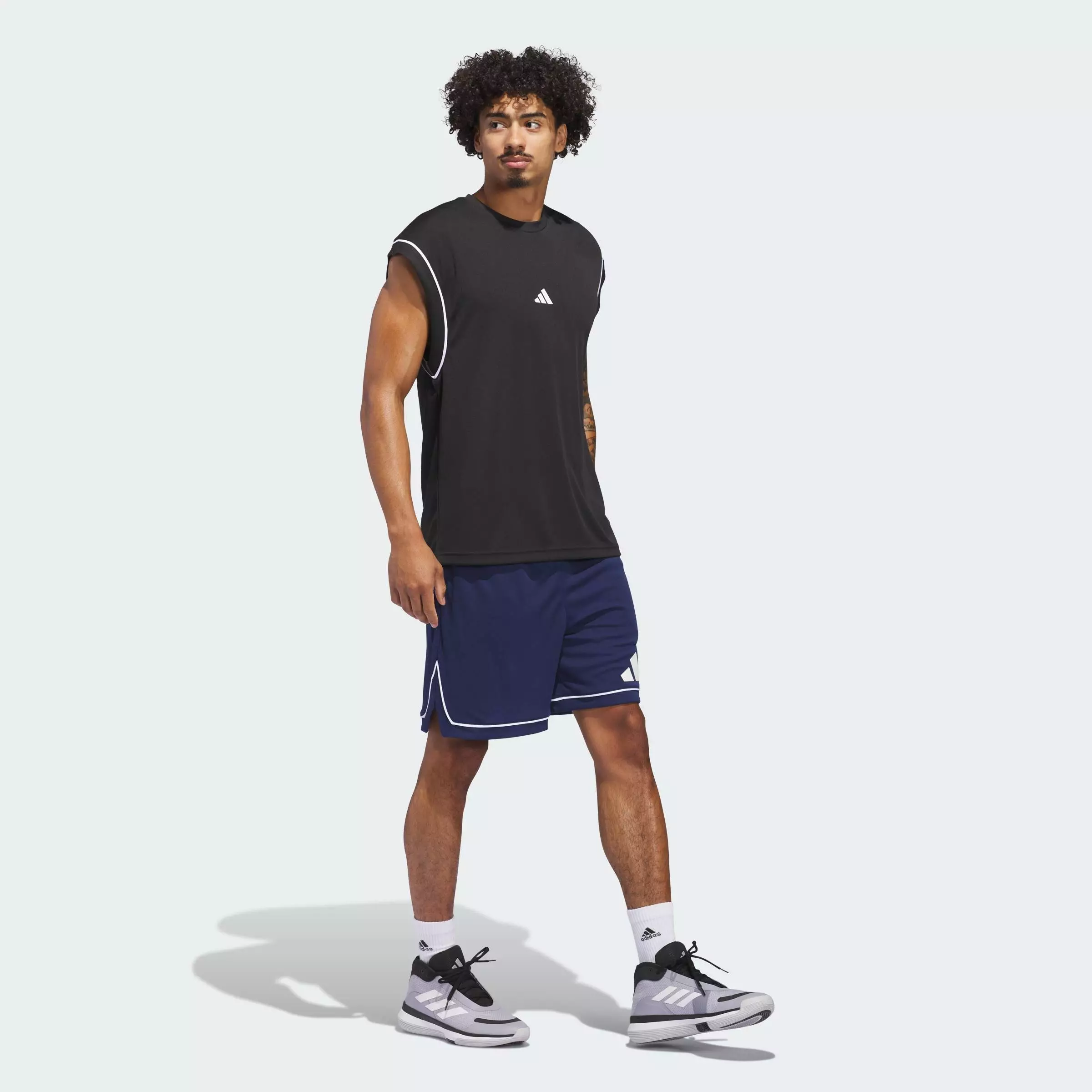 Basketball Basketball Badge of Sport Shorts Men Blue JN4732