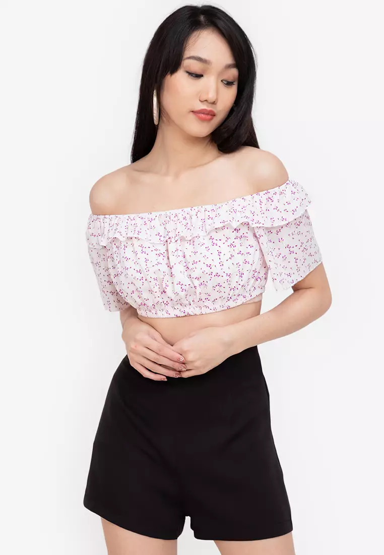 Zalora off shoulder top online