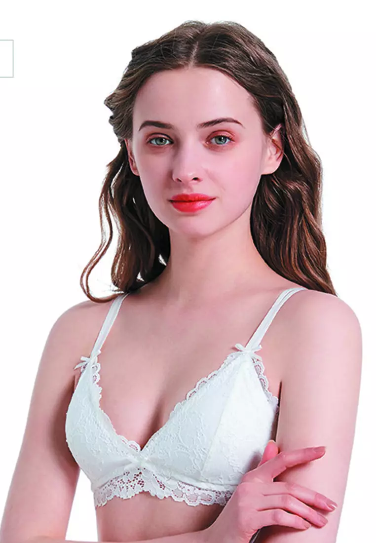 Buy Lycka Lks2106 Lycka Lady Sexy Lace Bra White Online Zalora Malaysia 4236