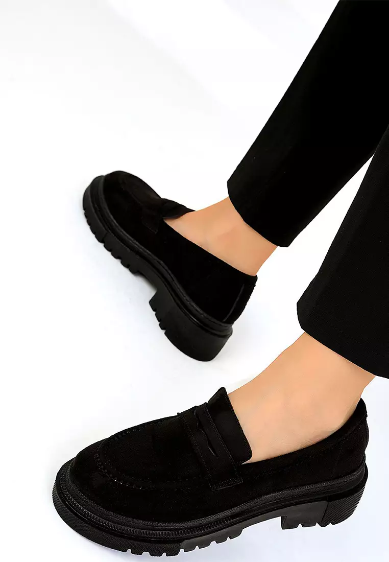 Round Toe Loafers