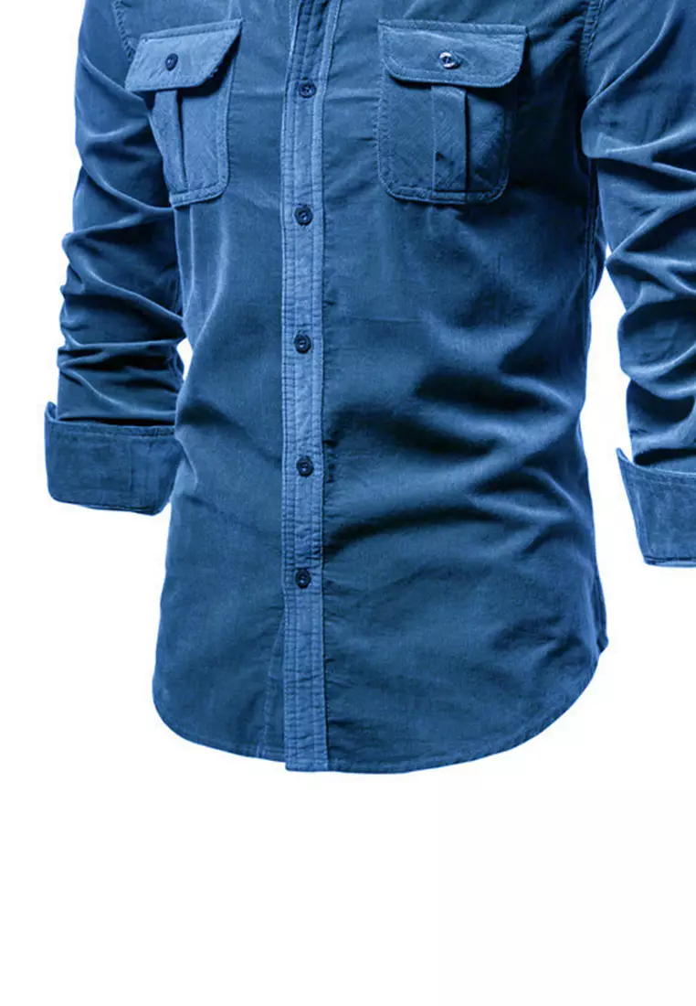 Slim-fit Corduroy Shirt AX19028