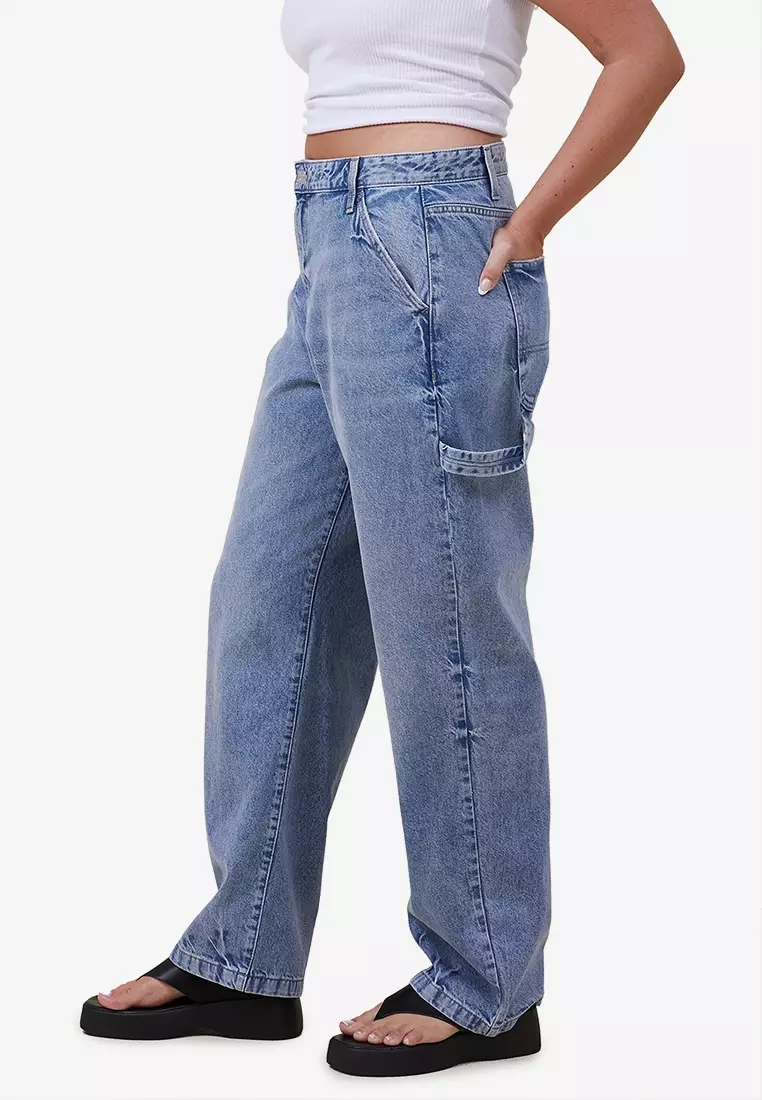 Buy Cotton On Carpenter Jean in Surfers Blue 2024 Online