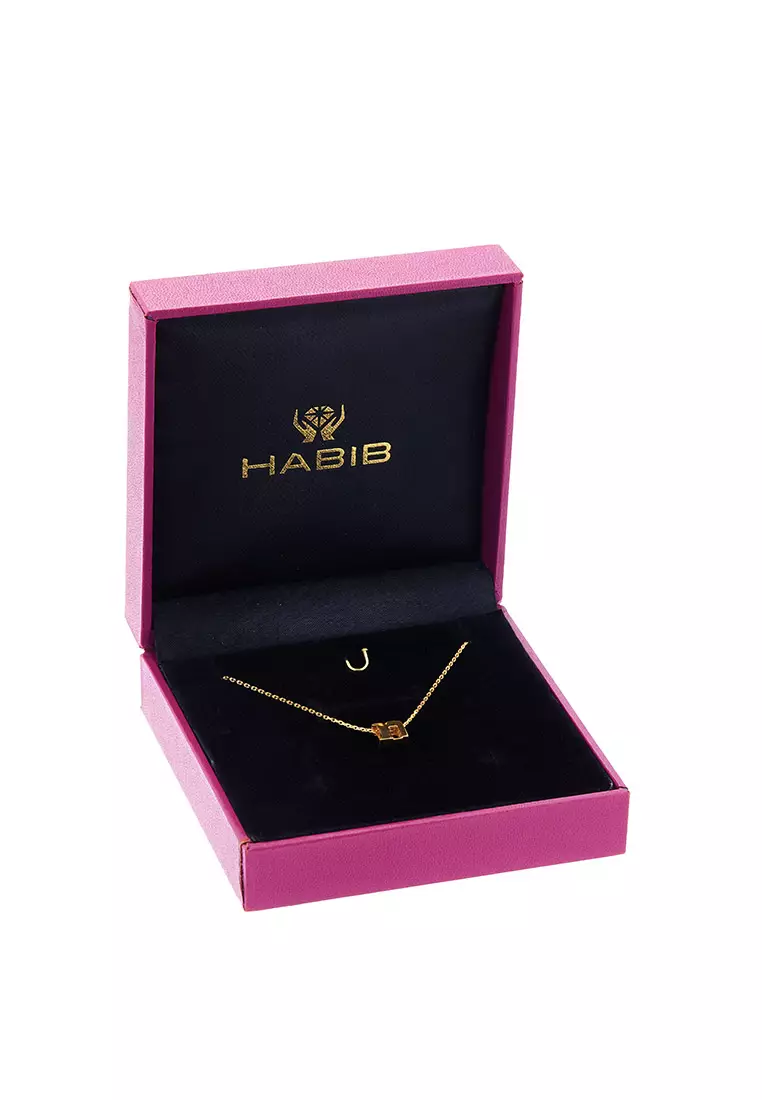 HABIB Oro Italia 916 Yellow Gold Necklace GC28230922(N)