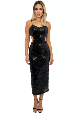 glitter dress philippines Black and Gold Wedding Islamic Moroccan Kaftan