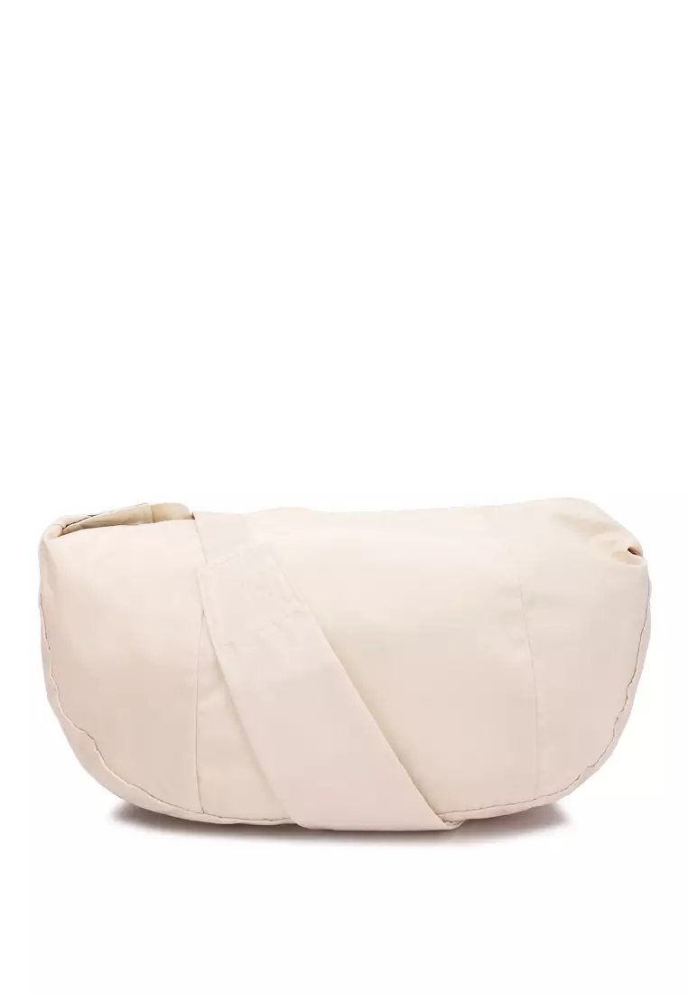 Buy London Rag Nylon Hobo Bag With Adjustable Straps in White Online ...