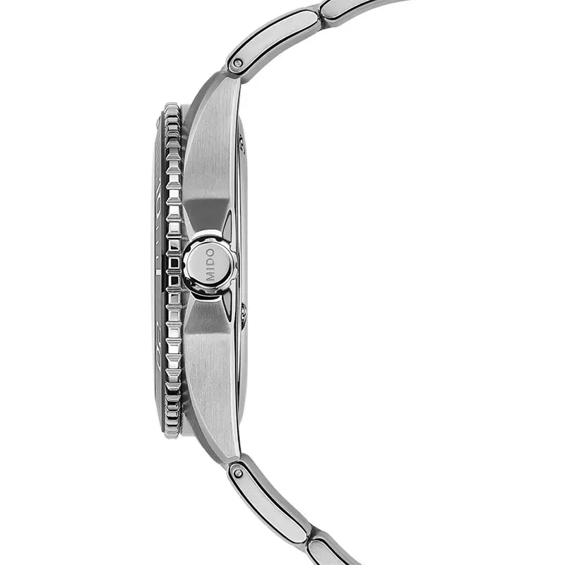 Jam Tangan Pria MIDO Ocean Star M042.430.11.081.00 200C Automatic Grey Dial Stainless Steel Strap