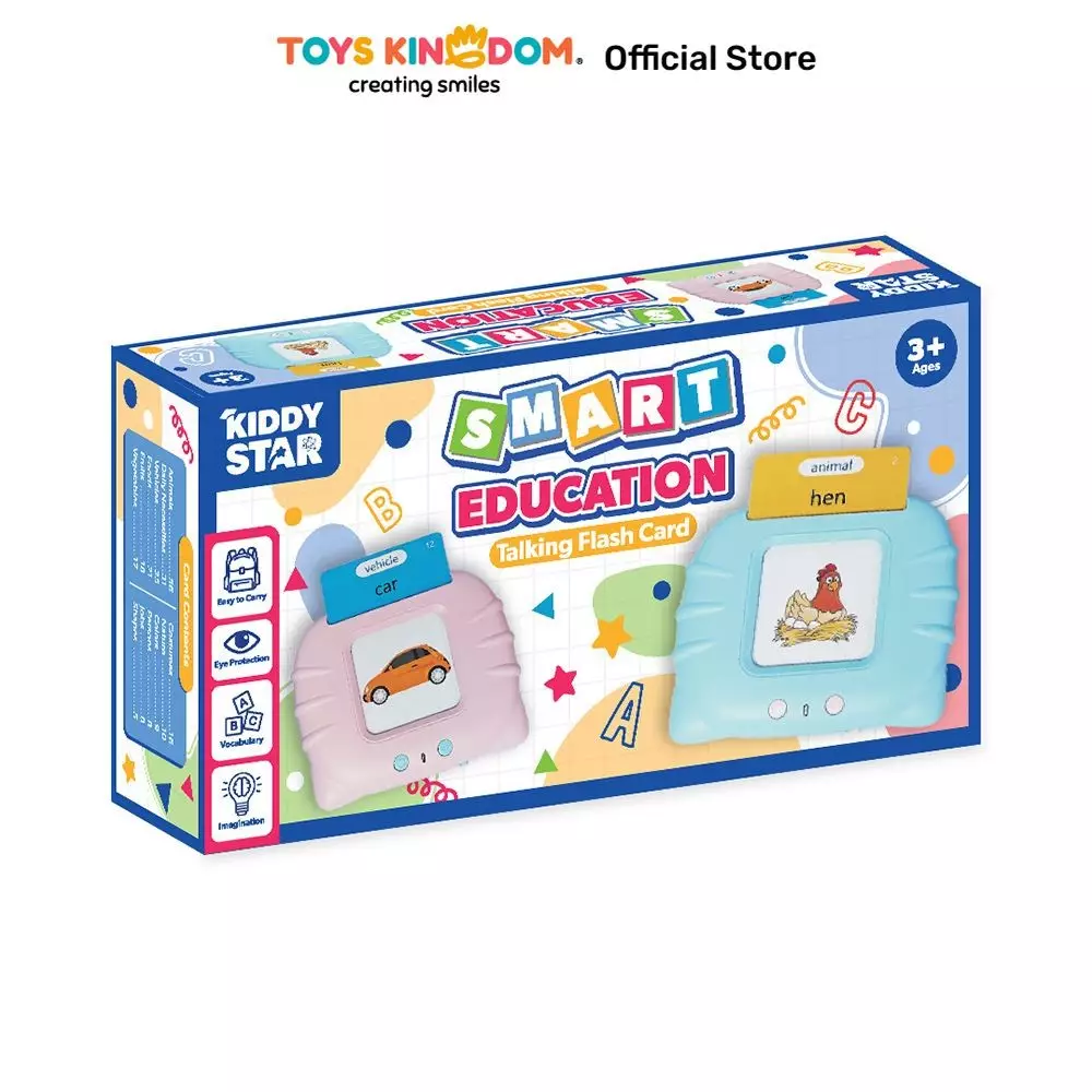 KIDDY STAR SET CARD READER CAT - PINK