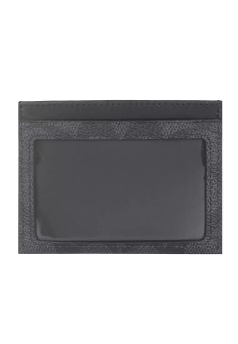 Slim Id Card Case In Signature Canvas CW366