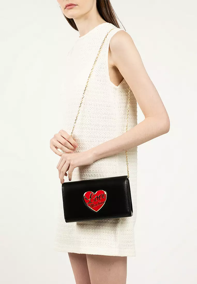 愛心鏈條斜孭袋 (nt)