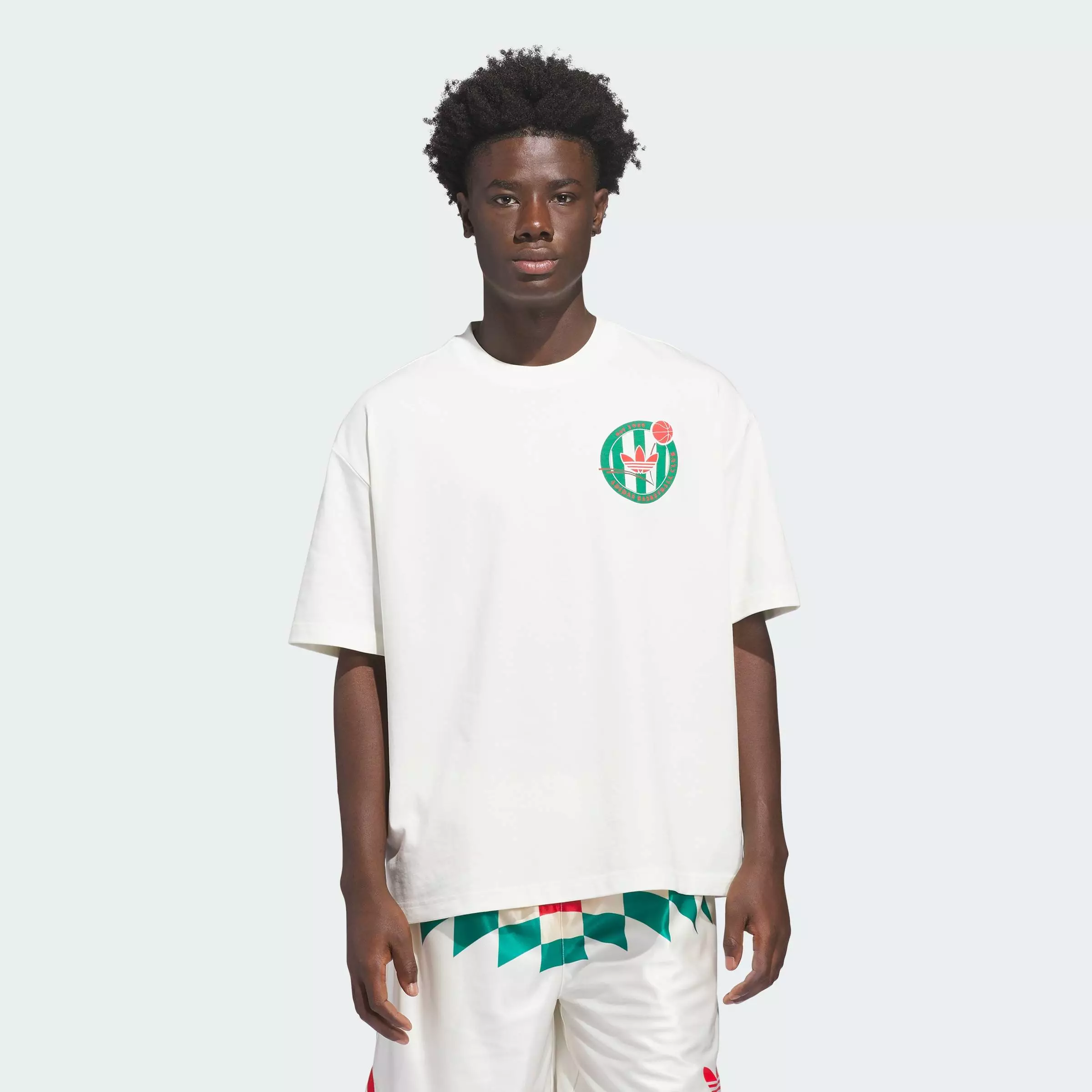 Basketball Originals Basketball Crest Tee Unisex White KD3614