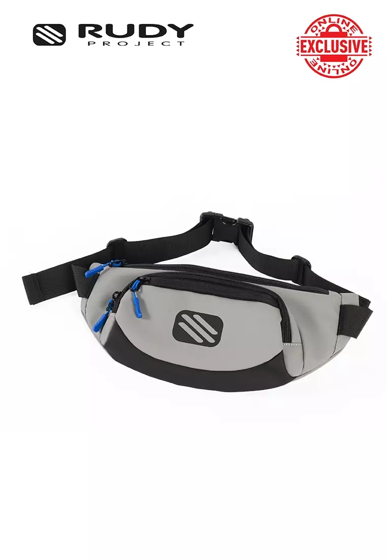 Fabio Belt Bag – Grey | Compact Sports Waist Bag