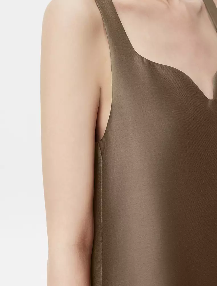 中長款吊帶連衣裙