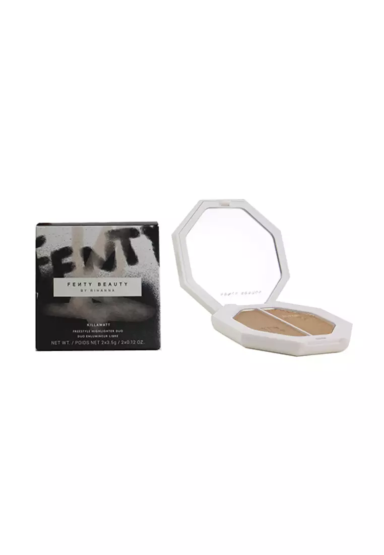 Discount on Fenty Beauty by Rihanna  shoes - SKU: Fenty Beauty by Rihanna - Killawatt Freestyle Highlighter Duo - # Afternoon Snack / Mo' Hunny 2x3.5g