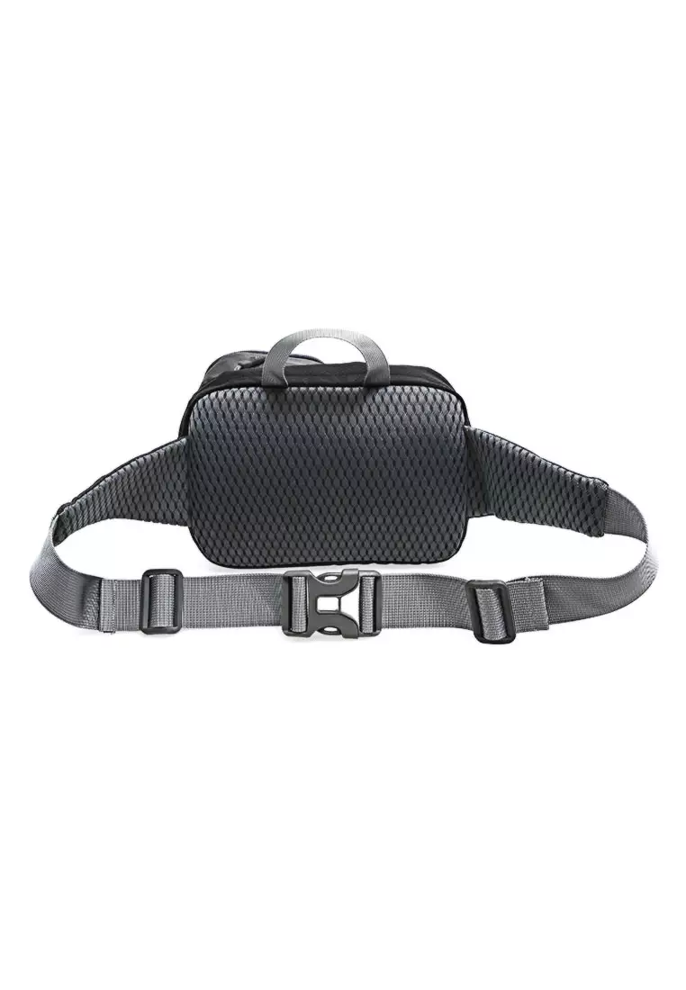 Noice Tas Pinggang Unisex Olahraga Lari Waterproof Running Sport Bag Casual Material Nylon ORIGINAL - Black