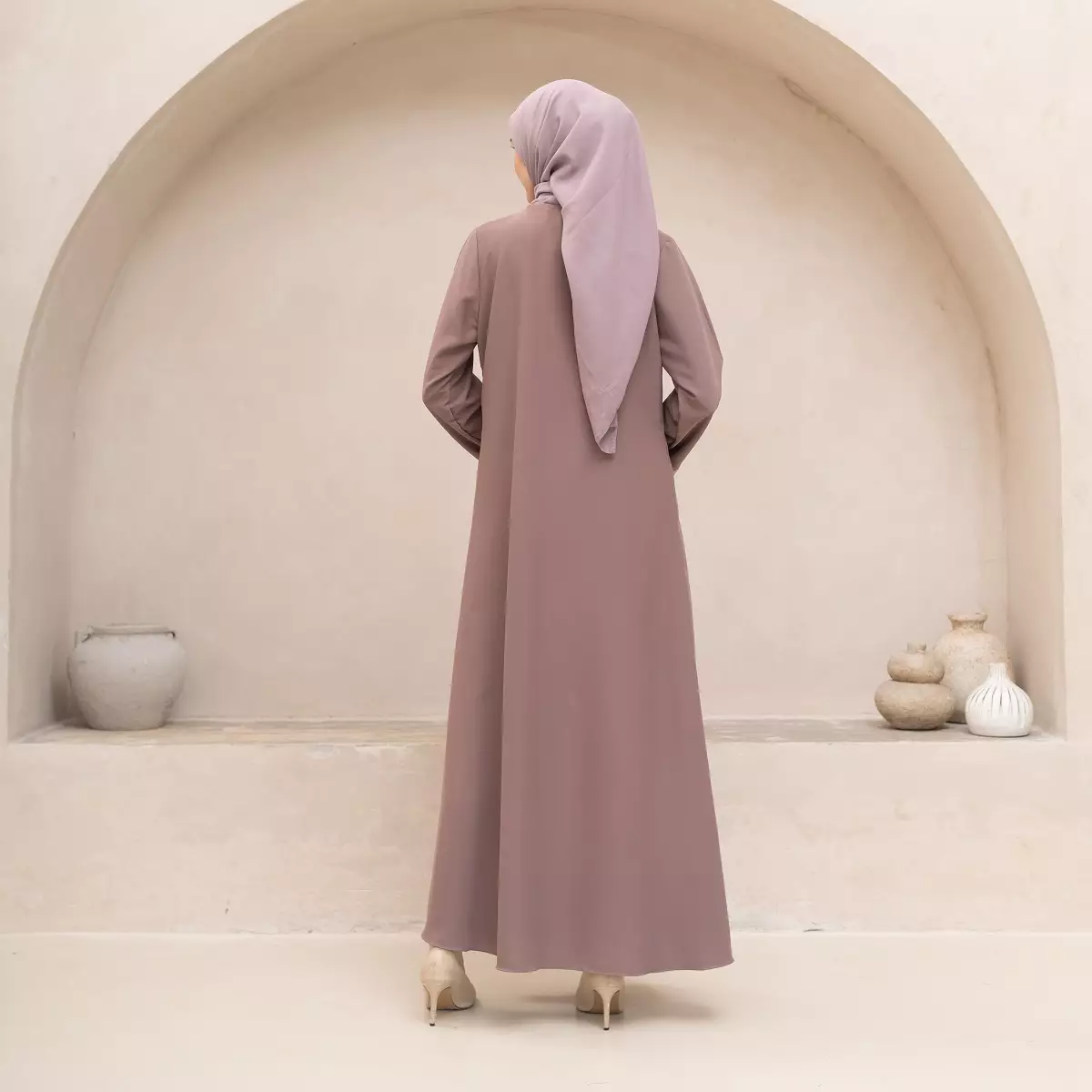 EPC Abaya Amara - Woodrose - Moonlit Elegance Series