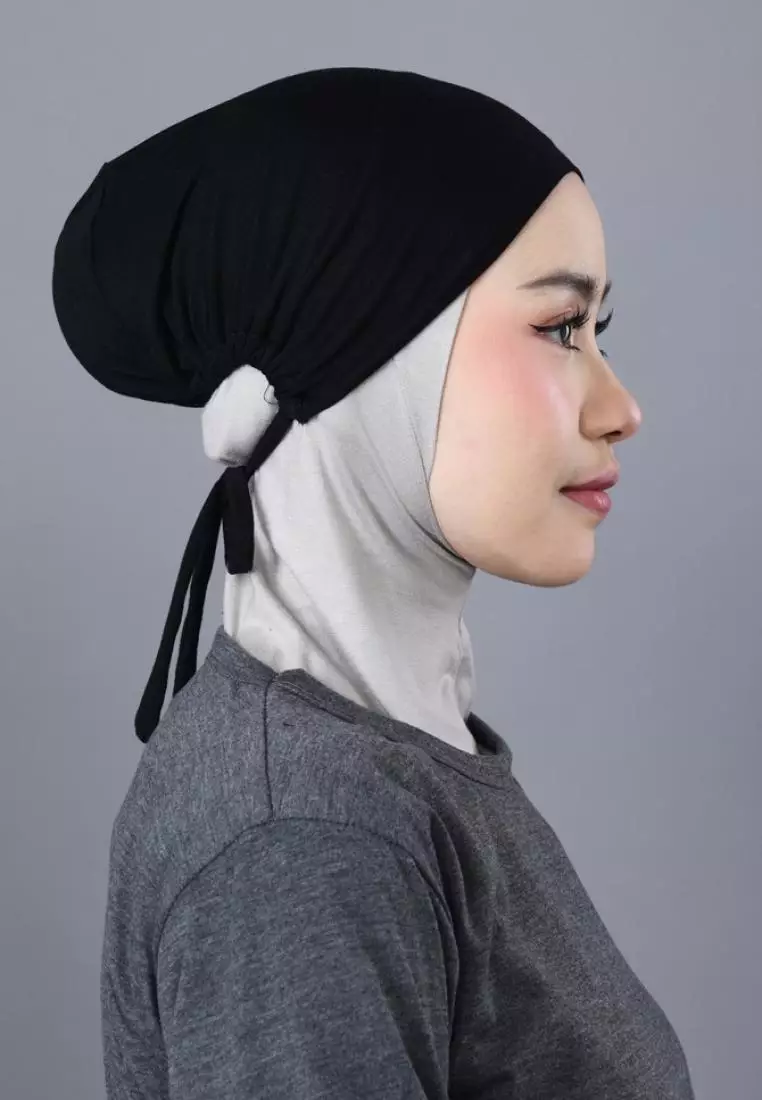 Ciput Tali Basic Inner Rayon Adem (Ciput Turki) - Black M19168
