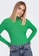 ONLY green Karol Rollneck Pullover 5FB99AAE95370AGS_5