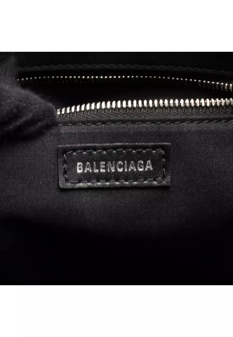 Pre-Loved BALENCIAGA EVERYDAY TOTE XS Everyday tote Handbag tote bag canvas black 2WAY