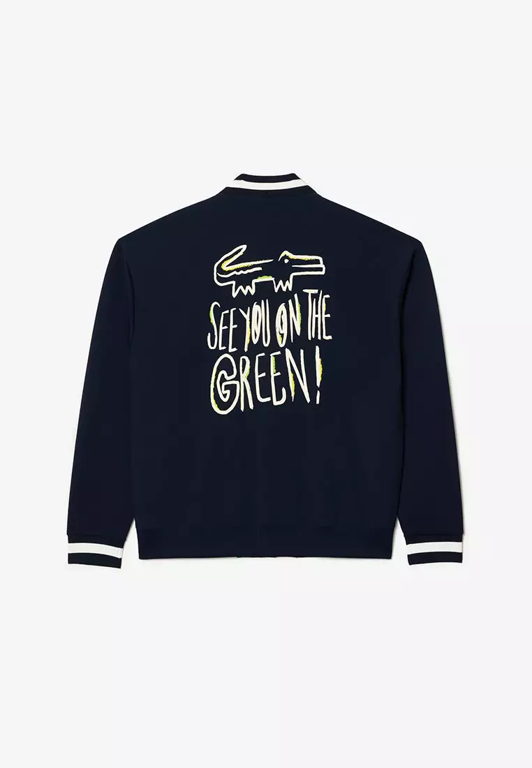 Varsity Water-Repellent Golf Windbreaker