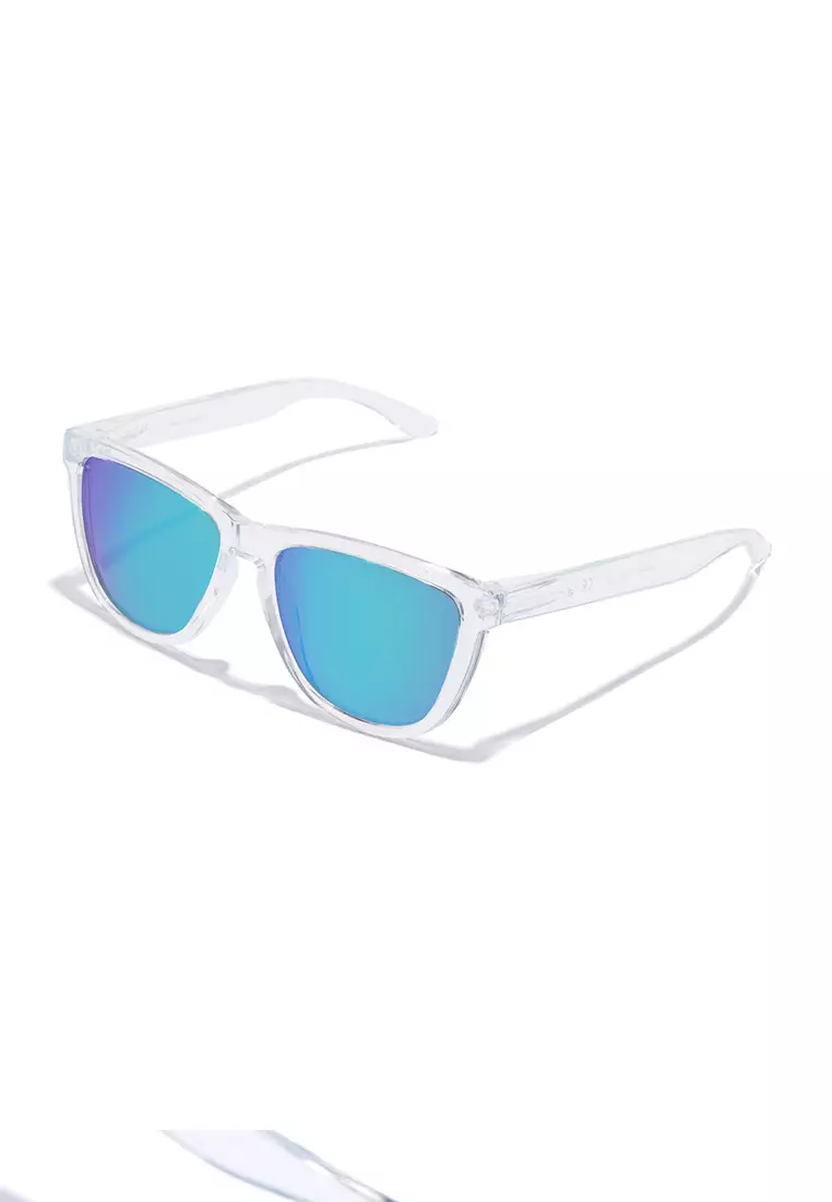 HAWKERS POLARIZED Air Emerald ONE RAW. Sunglasses for Men and Women, Unisex. UV400 protection. Official product designed and made in Spain. HONR21TFTP