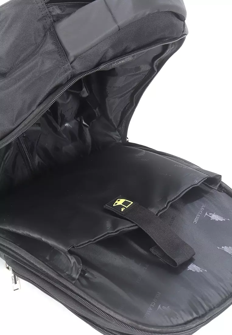 Polo Classic Backpack Trolley W6913-12 Black