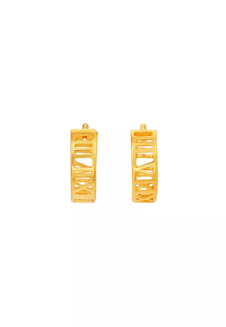 HABIB 916/22K Yellow Gold Earrings E22-1091(DE78)0723