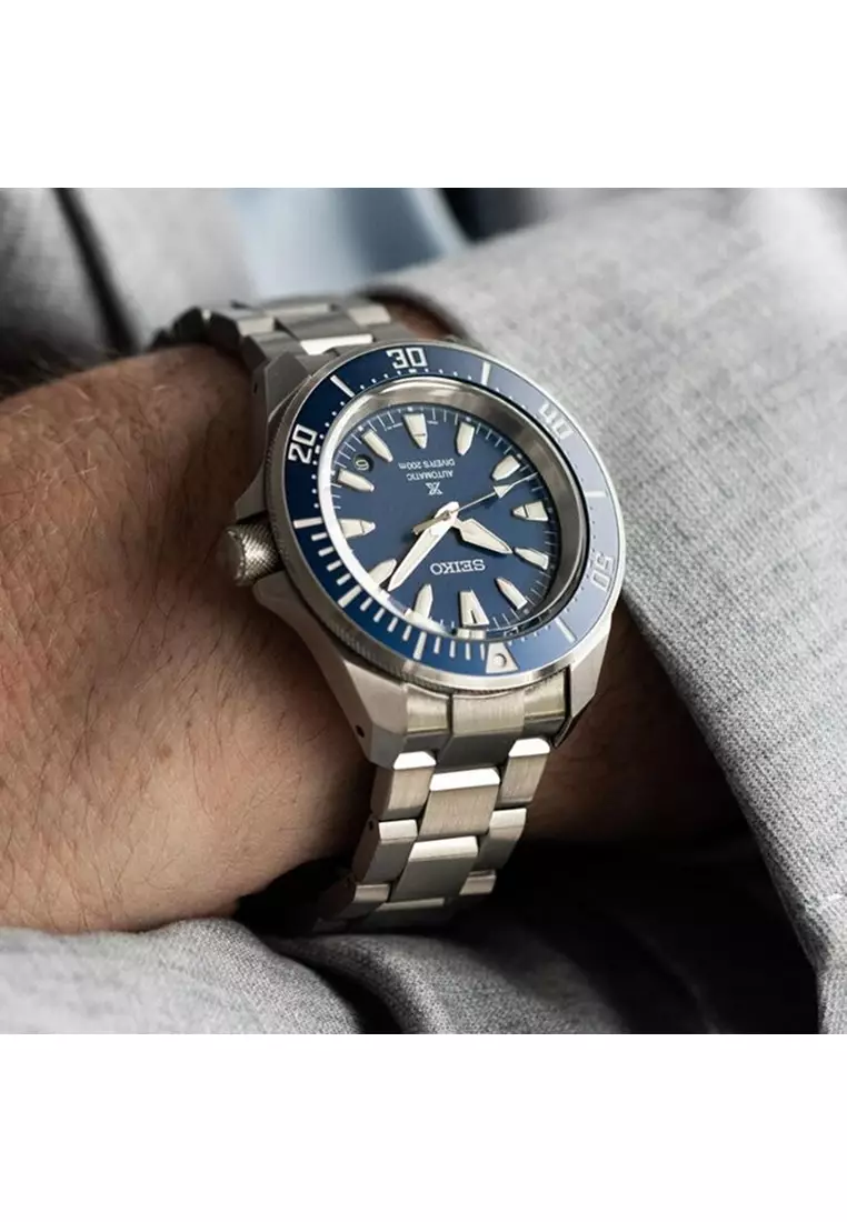 Prospex Samurai Sea Stainless Steel Strap Men’s Automatic Watch SRPL51K1 – Dive Watch