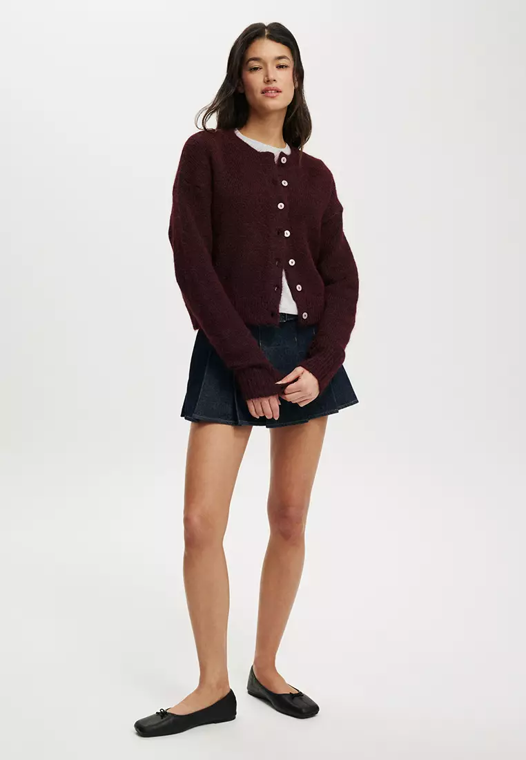Lofty Luxe Crew Cardigan