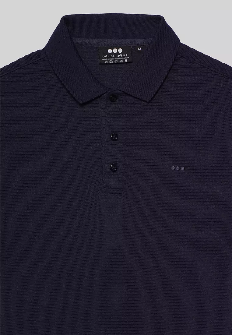O.O.O. Textured Polo Shirt
