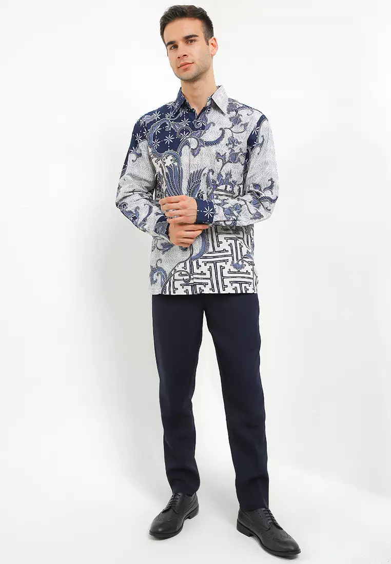 Jerome Shirt Kemeja Batik Pria Panjang
