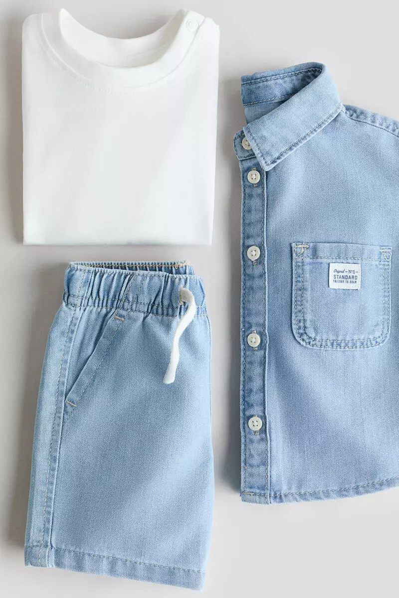 3-piece denim set