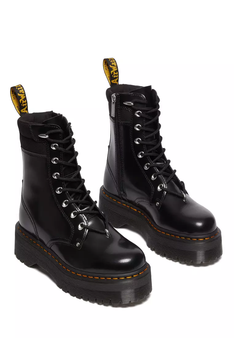 Buy Dr. Martens JADON HARDWARE II BUTTERO PLATFORM LEATHER BOOTS 2023 ...