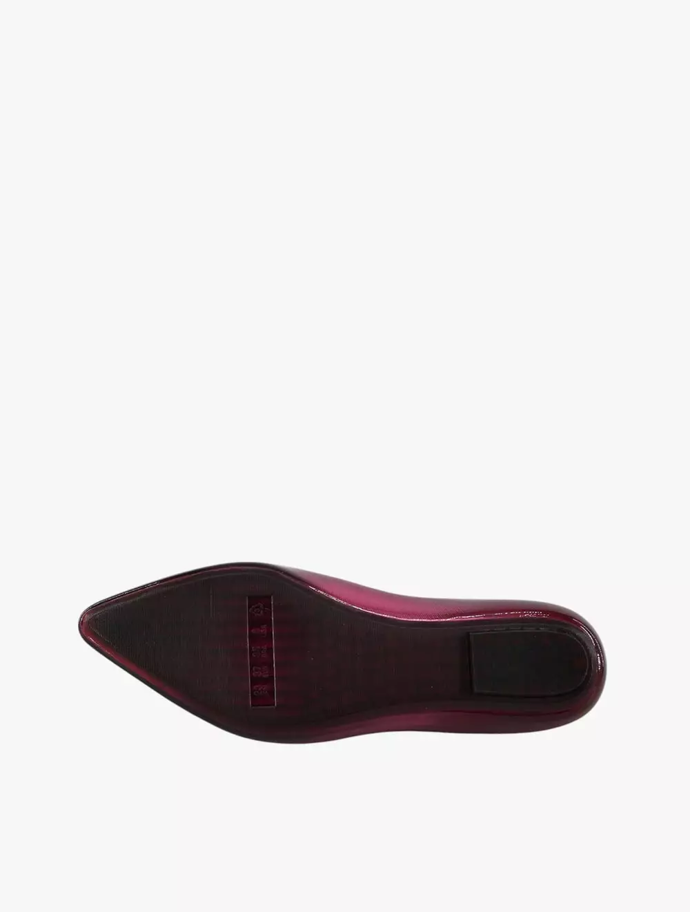 Payless Chrissie Womens Frances Jelly Flats - Maroon_15