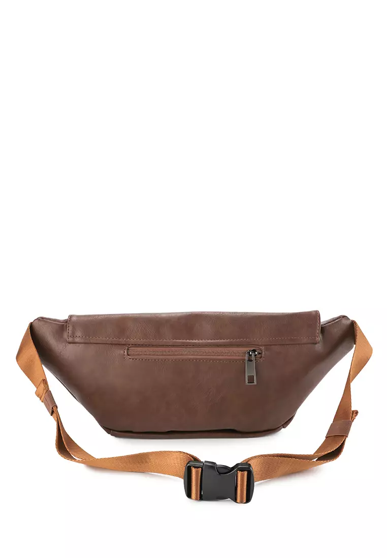 Distressed Leather Rogue Belt Bag
