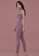 Sunnydaysweety purple 2022 S/S Yoga Vest + Slim Fit Stretch Pants Split Suit A22050403PU DB009US342BE54GS_6