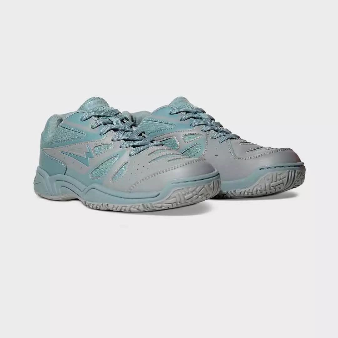 Eagle Sepatu Badminton Vibra - ABU-ABU/ABU TUA