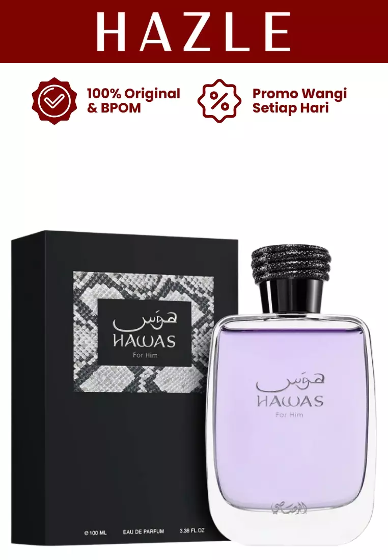 Jual RASASI Hawas For Him Man EDP 100 ml Original 2025 ZALORA