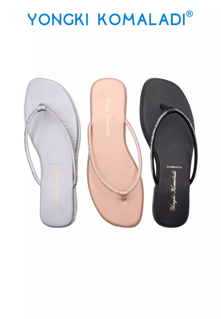 YONGKI KOMALADI KEISHA SANDAL OL-AT48009-26 HITAM