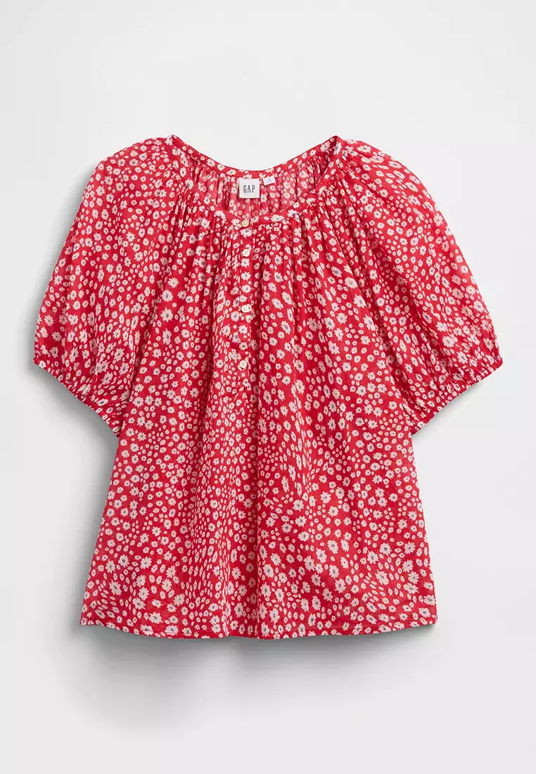 Puff Sleeves Top