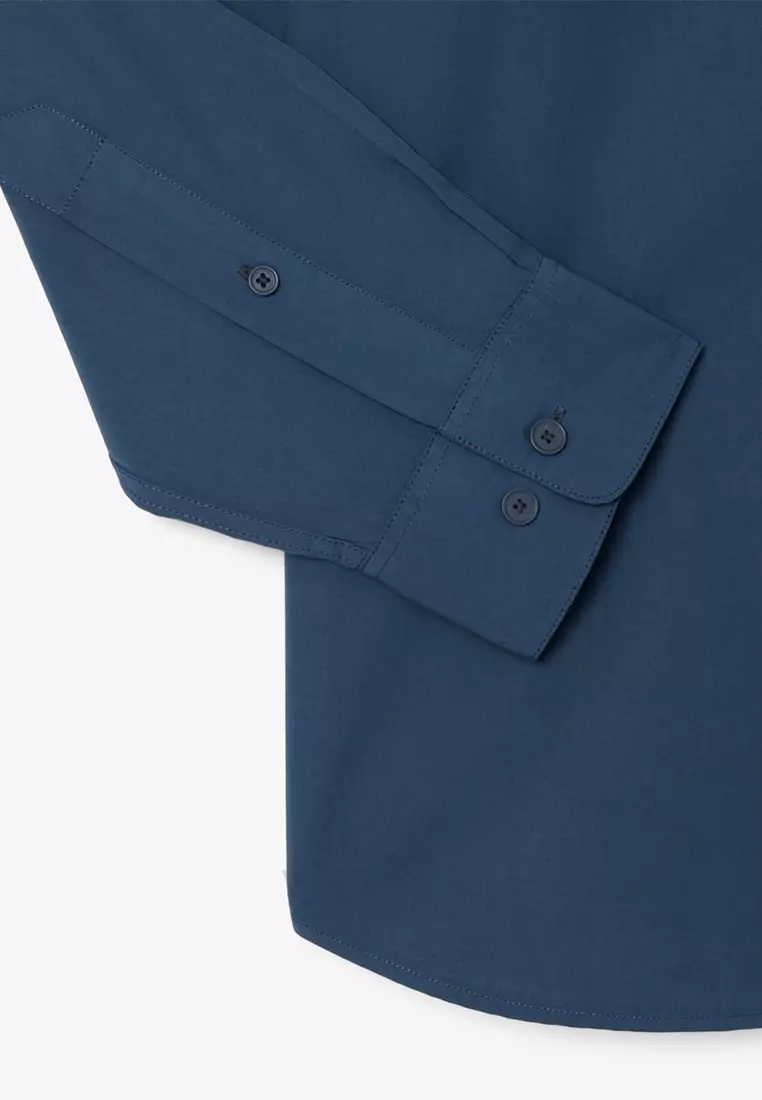 Lightweight Relaxed Fit Poplin Shirt