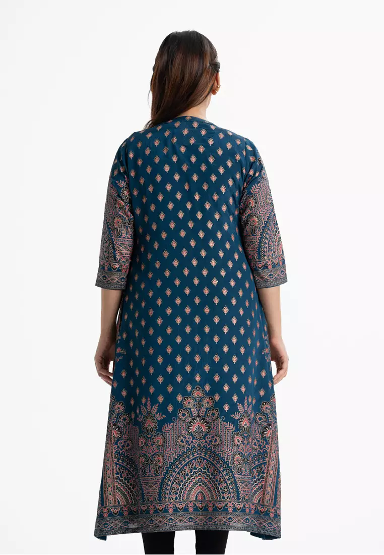 Le Reve 手工披肩式长款束腰外衣