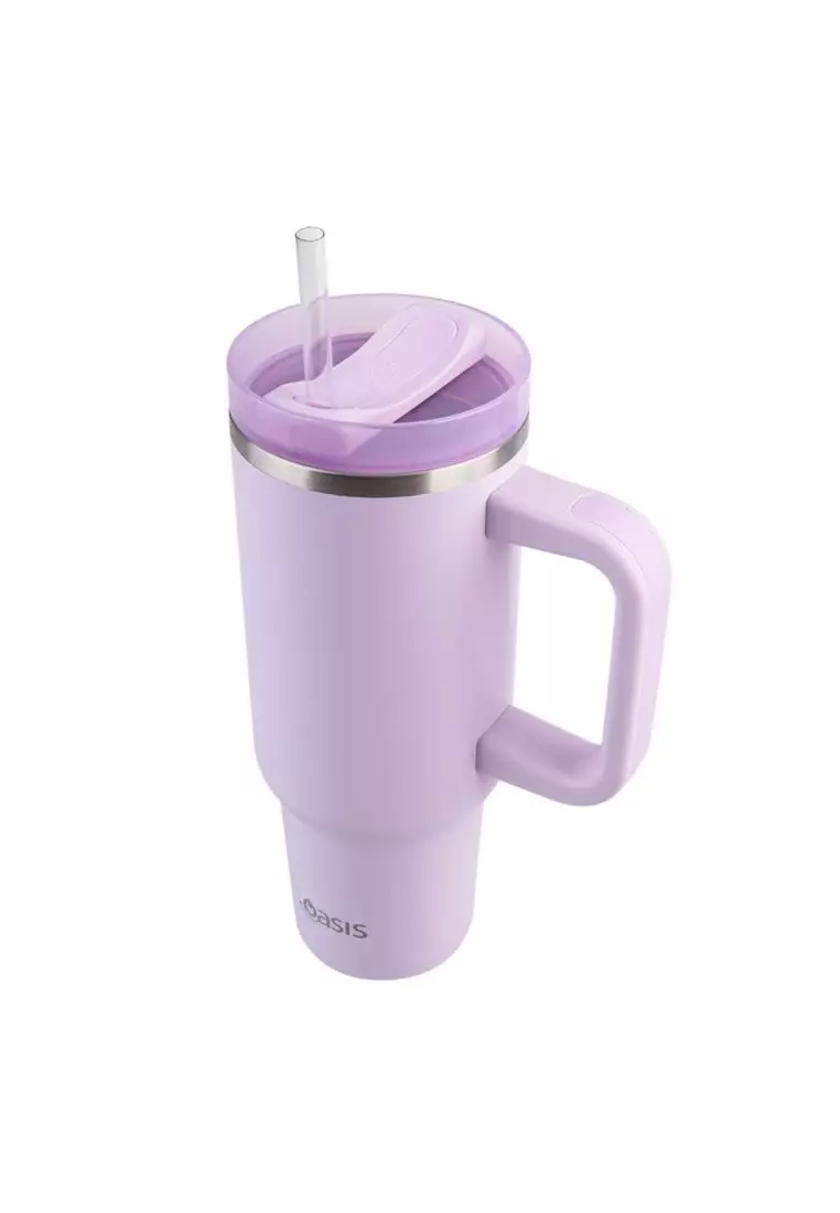 Oasis Stainless Steel Insulated Commuter Travel Tumbler 1.2L - Orchid