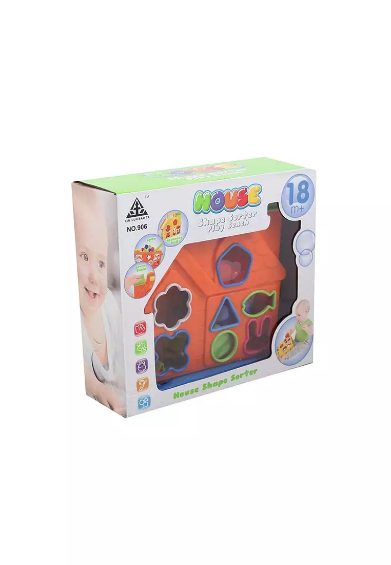 M-Plastic Learning Shape Sorter Play Bench