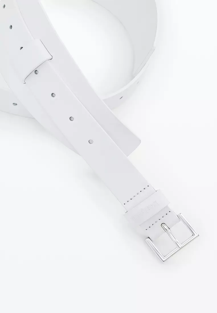 Plain double belt