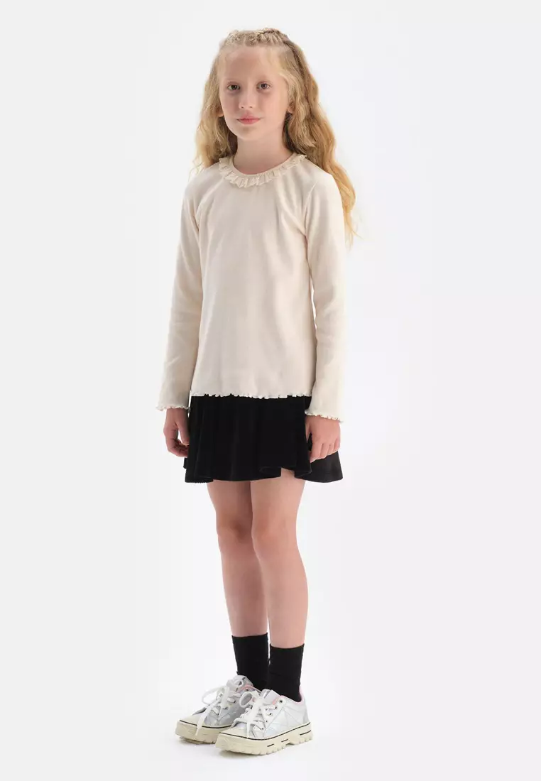 Black Christmas Skirts, Regular, Loungewear for Girls