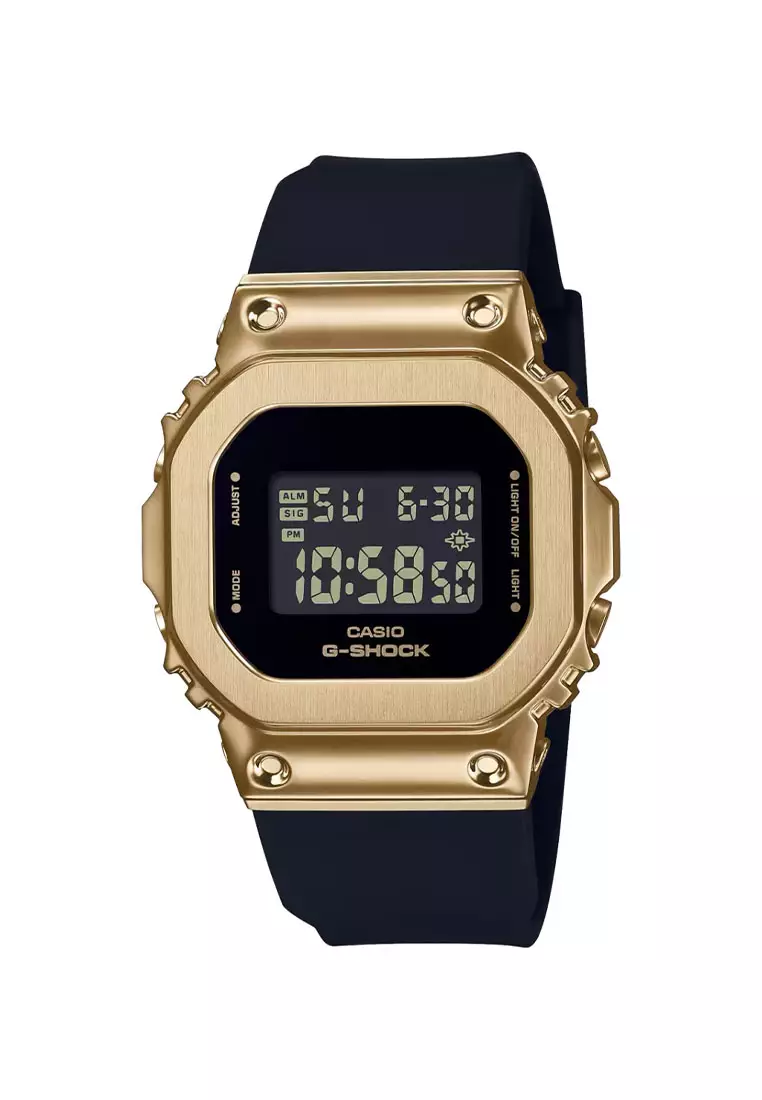 Jam g shock hitam gold cheap
