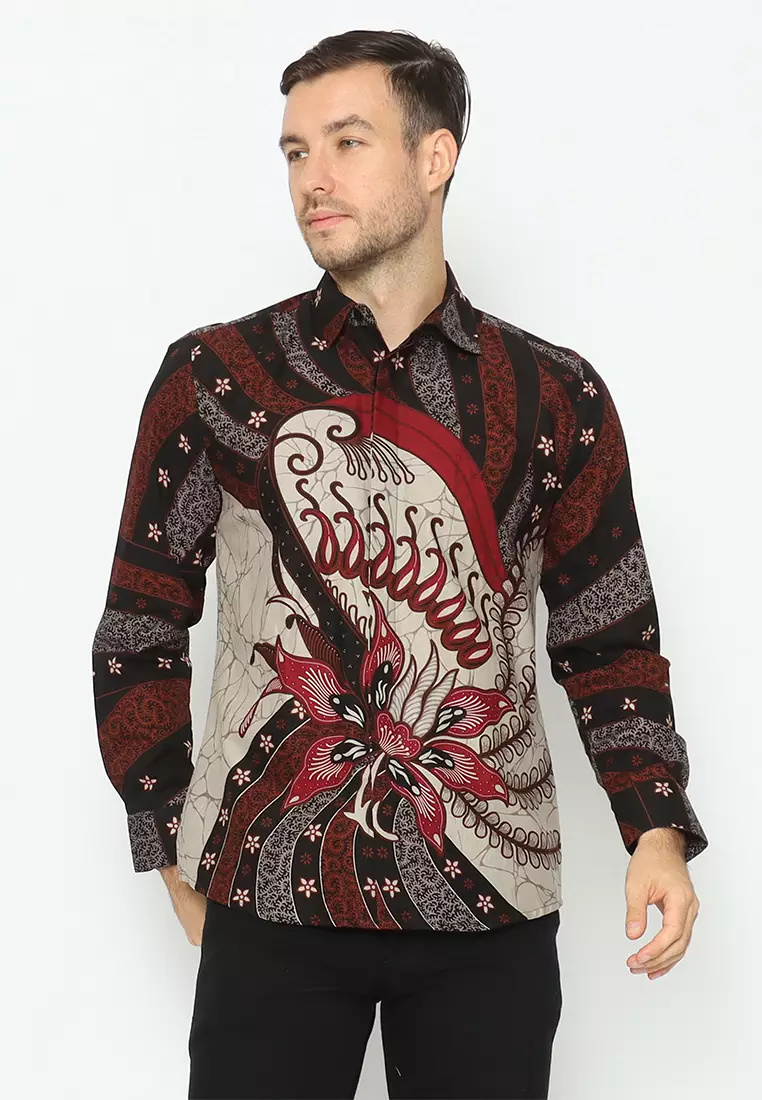 HEM PANJANG AKSA BATIK BHUMI BUNGA