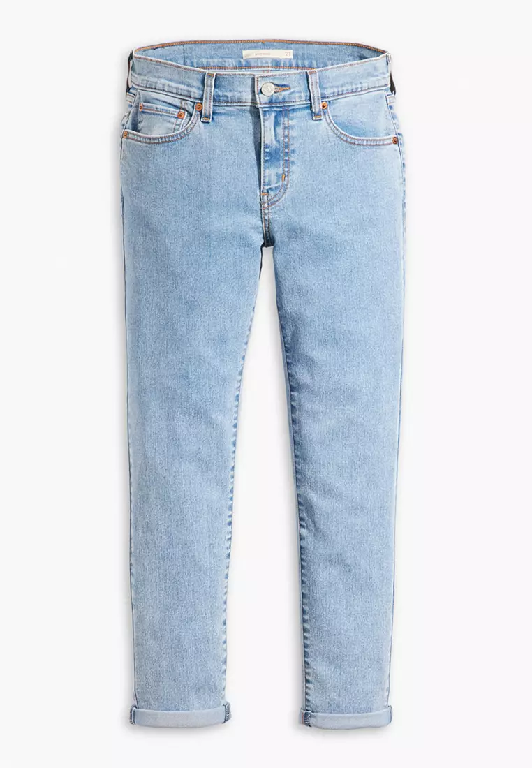 Ladies levi's boyfriend jeans discount