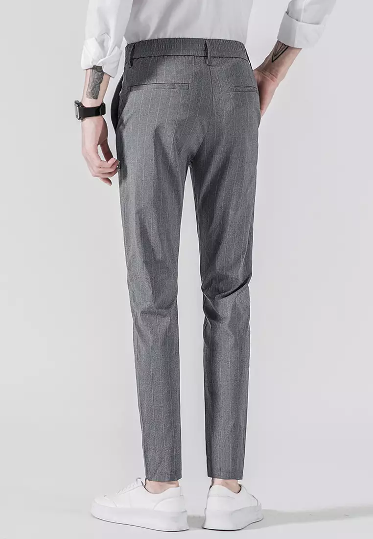 Trendyshop Stripe Slim Suit Pants 2024